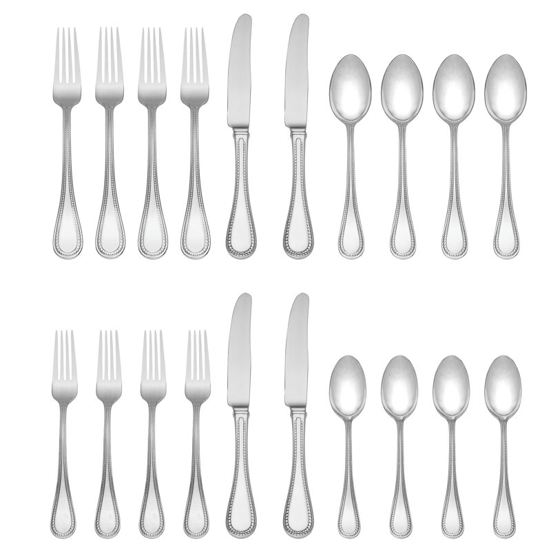 kate spade new york Union Street 20 Piece 18/10 Stainless Steel